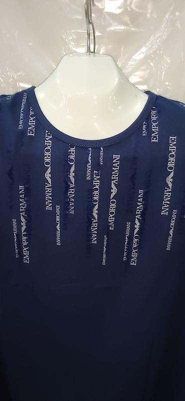 Футболки: Мужская футболка, 2XL, 3XL, 5XL, Armani, Новый, цвет - Белый, Самовывоз, Платная доставка — 7