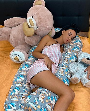 Комплекты постельного белья: Подушка для беременных🤰🏻 Большая, уютная и самое главное ОЧЕНЬ — 5