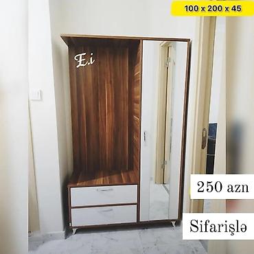 şifoner dolab: Yeni, 1 qapı, Güzgülü, Açılan, Düz dolab — 1