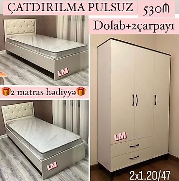 kravat: Gənc oda🤴👸 DOLAB+2 ÇARPAYI_ 💥 Yeni və sifarişlə Qiymət : 530₼ — 2