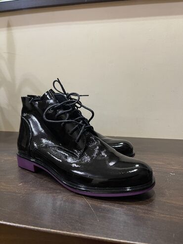 обувь для садика: Ботинки и ботильоны Geronea, 40, цвет - Черный