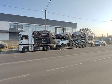 renault sm5: Тягач, Renault, 2013 г., Сar carrier trailer — 3