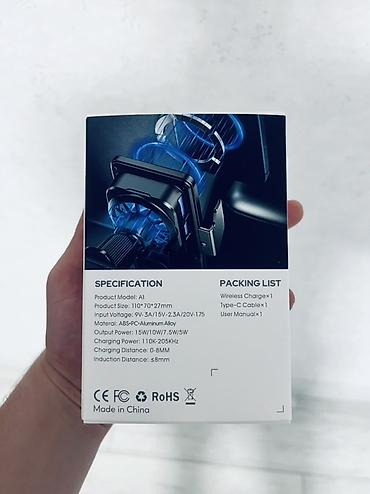 cool: Держатель для смартфона в автомобиль с беспроводной зарядкой и — 5