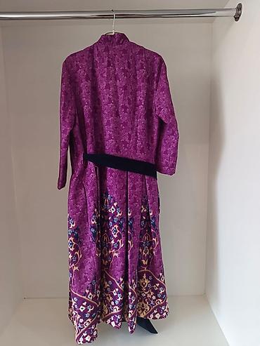ev paltari: Məhsul: Qadın kimono stili uzun xalat/üst geyimi/Aşırma don - Rəng — 1