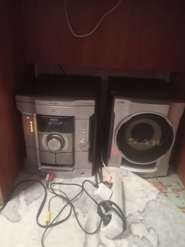 буфер и усилители: Музыкальный центр Sony SS-RG440 с акустикой Комплектация: - Главный