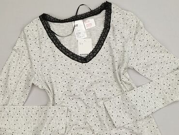 legginsy damskie calvin klein allegro: H&M, Pyjama shirt, size S (EU 36)