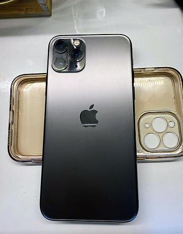 Apple iPhone: IPhone 11 Pro, Б/у, 256 ГБ, Space Gray, Чехол, 74 % — 4