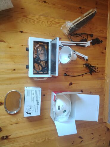 dirnaq qurudan aparat: Manikür/pedikir üçün tam dəst Avadanlıq: - SUNUV UV/LED lampa (taymer