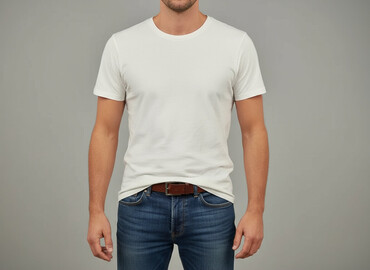 czarne sandałki ccc: H&M, T-shirt for men, size M