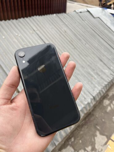 Apple iPhone: IPhone Xr, 256 GB, Black Titanium, Zəmanət, Kredit, Qırıq