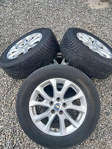 teger: İşlənmiş Disk təkər Chevrolet 225 / 65 / R 17, 5 Boltlu — 2