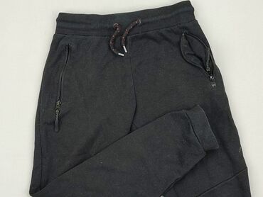 spodnie dresowe slim dla chłopca: Sweatpants, Primark, 11 years, 140/146, condition - Satisfying