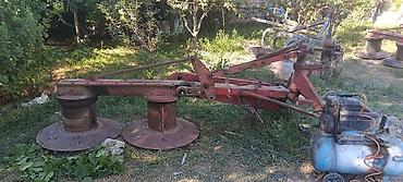 İki barabanlı traktor çalqı biçən (diskli biçən aparat) - Traktorun