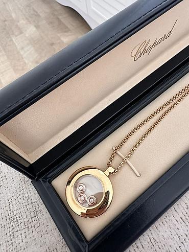 irşad smart saatlar: Boyunbağı, Chopard, Sarı qızıl, 750 Əyar — 4