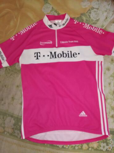 idman koyneyi: Orginal Adidas firmasının velosiped köynəyi. T-Mobile Made in İtaliya