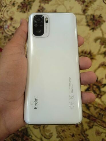 mobil nomre: Xiaomi Redmi Note 10S, 128 GB, rəng - Ağ, 
 Barmaq izi