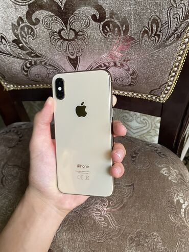 iphone xs pro: IPhone Xs, Б/у, 512 ГБ, Золотой, Чехол, Кабель, 75 %