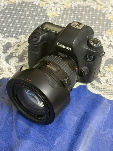 фотоаппарат зеркальный цифровой: Canon EOS 6D tam kadr DSLR fotoaparat + Canon EF 24-105mm f/4L IS USM