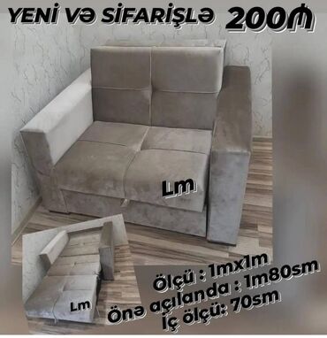 Divanlar: Amerikanka kreslo Yeni və sifarişlə💥 Qiymət : 200₼ (1 ədədi🆘) Ölçü