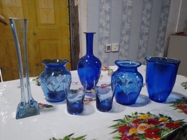 Digər dəstlər və servizlər: Kolleksiya şüşə qablar dəsti - Klassik kəsimli uzun qədəhlər – 6 — 14