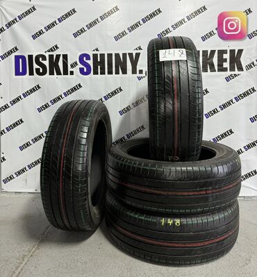 шина 14р: Шины 235 / 55 / R 20, Лето, Б/у, Комплект, Легковые, Германия, Dunlop