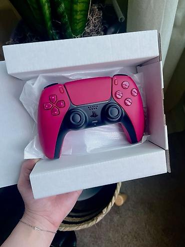аренда ps5 pro: Геймпад Sony DualSense для PlayStation 5, цвет Cosmic Red. - — 1