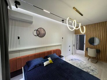 Посуточная аренда квартир: 1 комната, Душевая кабина, Постельное белье, Кондиционер — 12