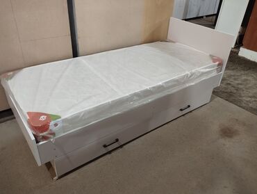 Односпальные кровати: Односпальная кровать, Новый, С матрасом, длина - 190 см — 3