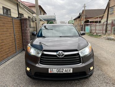 Toyota: Toyota Highlander: 2015 г., 3.5 л, Автомат, Бензин, Жол тандабас