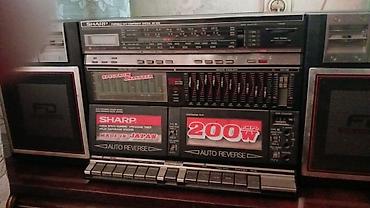 Другая аудиотехника: Портативная стереосистема Sharp WF-939 (Japan) - Мощность: 200W PMPO — 13