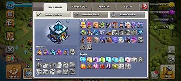 komputer vakansiya: Clash of Clans hesabı – inkişaf etmiş baza və güclü ordu - TH — 3