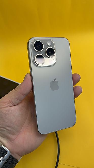 Apple iPhone: IPhone 15 Pro, Б/у, 256 ГБ, 87 % — 2