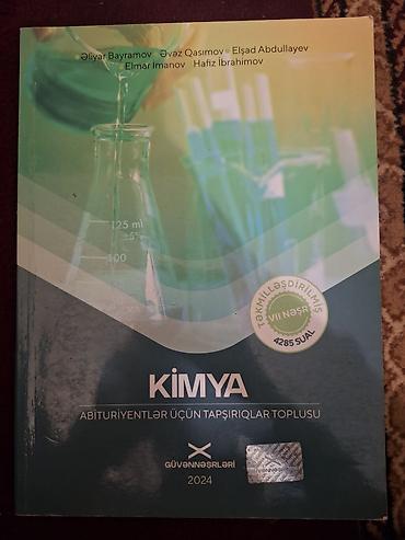 elmin: Məhsul: “Kimya – Abituriyentlər üçün tapşırıqlar toplusu” kitabı - — 1