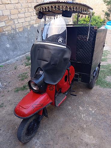 işlənmiş moped: Nəğd satışda şok endirim var.Otur sür motosikletdi — 1