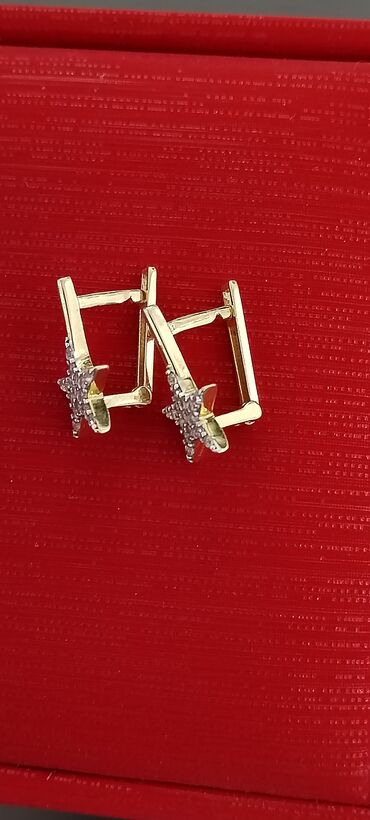 Sırğalar: Sırğa, Sarı qızıl, 585 Əyar — 6