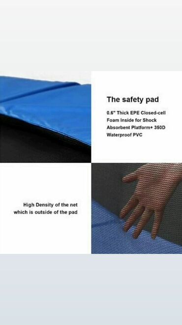 Igračke: Tramboline Galvanizovani čelični ram (otporan na koroziju) na lalafo.rs — 4 Igračke: Tramboline Galvanizovani čelični ram (otporan na koroziju) — 4