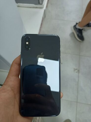 китайский iphone 14: IPhone X, Б/у, 256 ГБ, Черный, Зарядное устройство, Защитное стекло, Чехол, 100 %