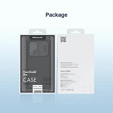 Maske i futrole za telefone: Maska Nillkin CamShield Pro za Samsung Galaxy S22 Ultra zelena — 15