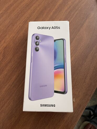 samsung a10 yeni: Samsung Galaxy A05s, 64 GB, rəng - Bənövşəyi, Barmaq izi, İki sim kartlı, Face ID