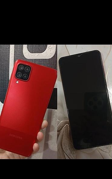 iphone 11 pro adapter: Samsung Galaxy A12, 64 GB, rəng - Qırmızı, İki sim kartlı — 1