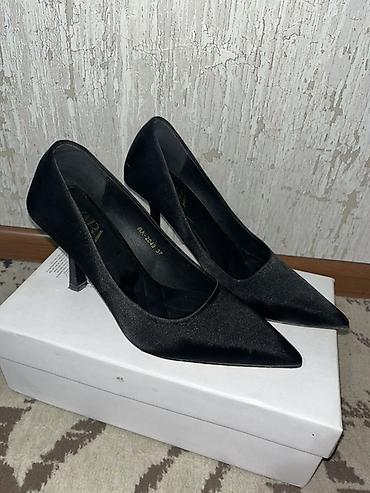 Жеке буюмдар: Туфли-лодочки ZARA - Цвет: черный - Материал верха: бархат/велюр - — 2