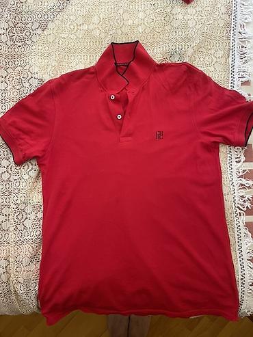 Polo köynəklər: Polo köynək, M, rəng - Qırmızı — 1