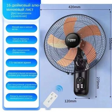 Воздуходувка: Вентилятор Пристенная, Лопастной — 3