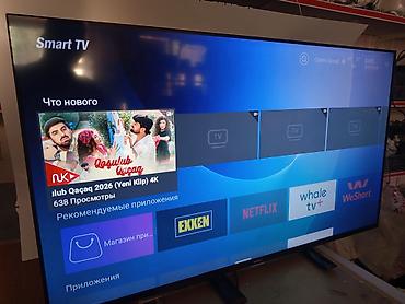 Televizorlar: Smart TV –50 (128sm) böyük ağıllı televizor Xüsusiyyətlər: - Smart — 1
