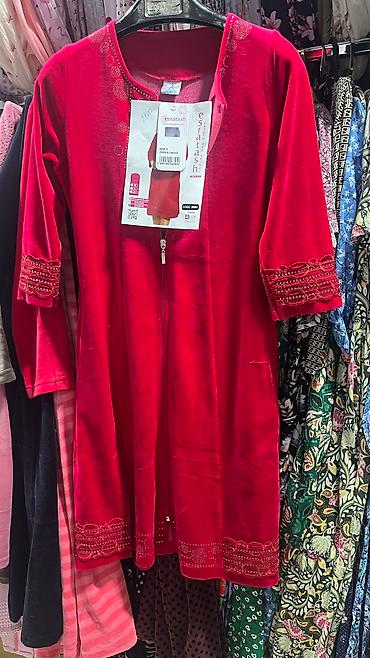 Халаты: Велюровые теплые халаты на любой размер 42 до 62 идут 💯 хлопок — 12