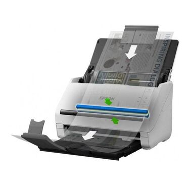 Сканеры: Сканер Epson DS-530II - это компактное устройство для офисных