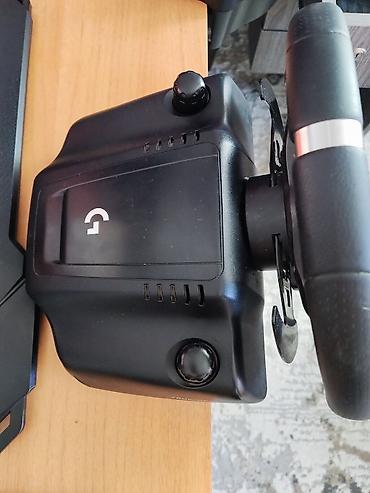 logitech: Logitech G923 sükan və pedal dəsti satılır. Çox səliqəli istifadə — 2