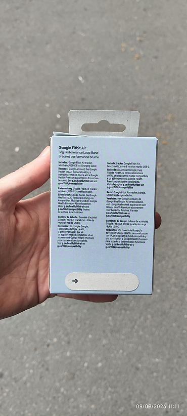 Smart qolbaqlar: Yeni, Smart qolbaq, Fitbit, Bluetooth, rəng - Qara — 2