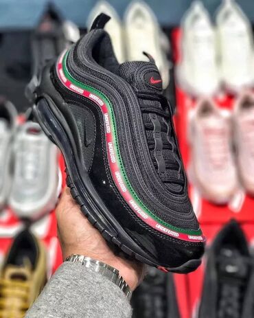 Кроссовки и спортивная обувь: Nike Air Max 97 x UNDEFEATED “Black” – икона стиля и эксклюзивности!