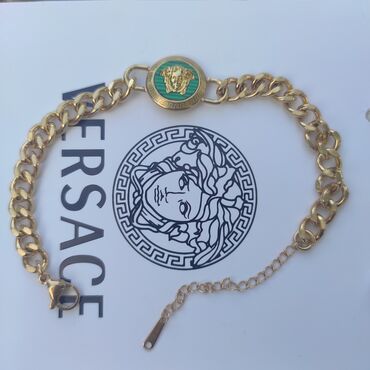 Bijuteriya dəstləri: Versace sırqa qolbaq dəsti orginal qutusu ilə — 8